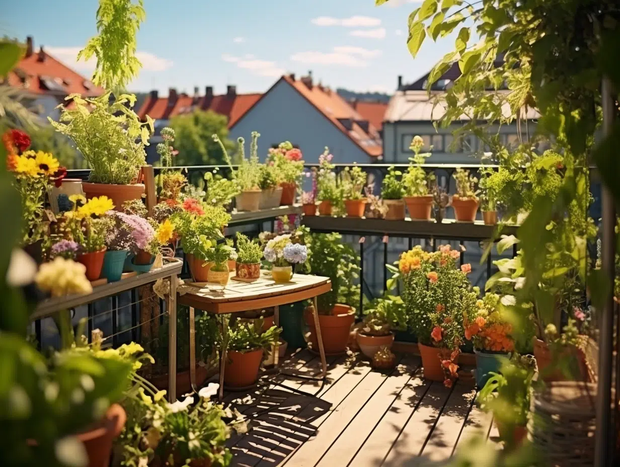 Transformer son balcon en mini-jardin